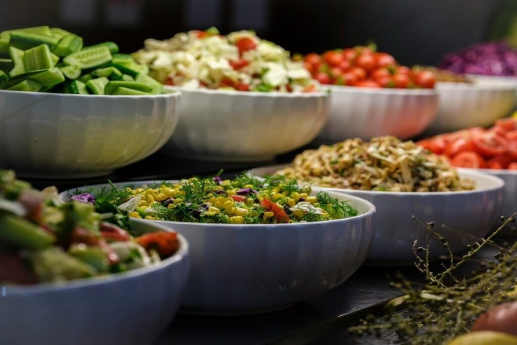 creative buffet ideas