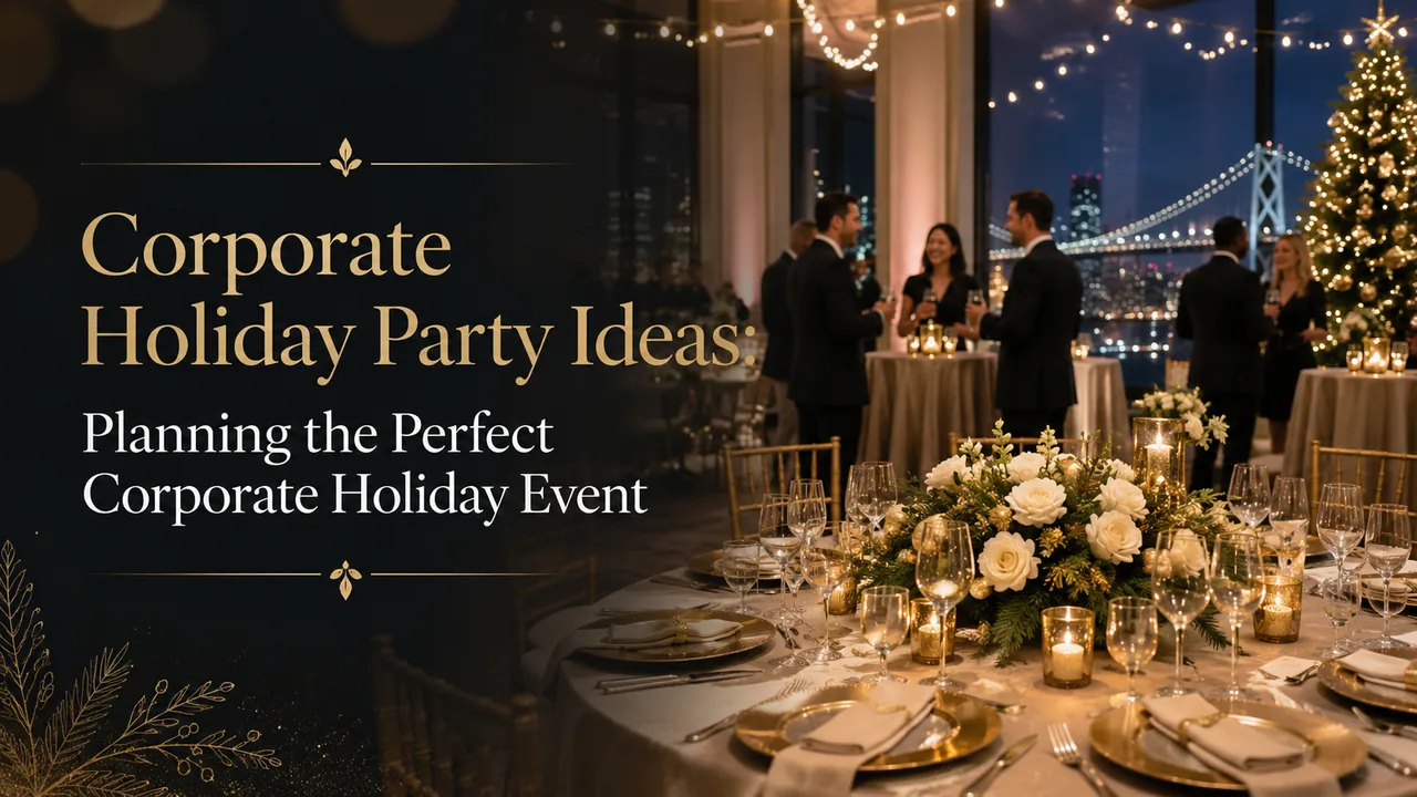Corporate Holiday Party Ideas: Planning the Perfect Corporate Holiday Event
